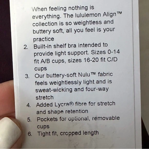 Lululemon Tank - Picture 3 of 3